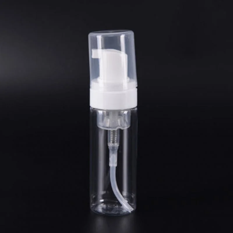 Empty Plastic Foam Pump Bottle 30ml 50ml 60ml 100ml 150ml 200ml Clear White Blue Pet Facial Cleanser Mousse Foam Pump Bottle