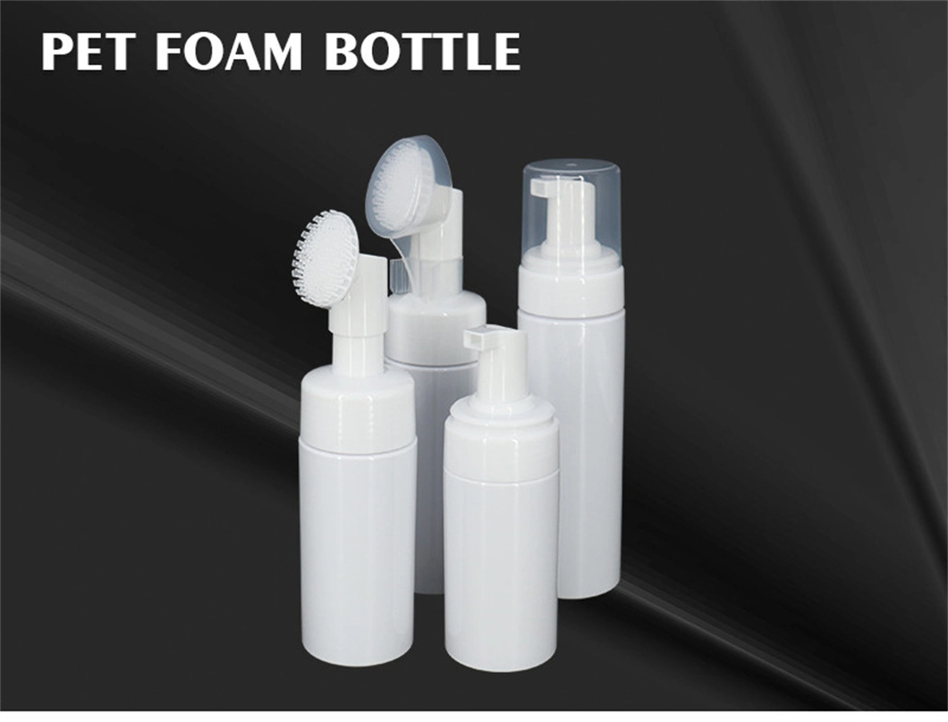 Skincare Packaging Face Wash Recyclable Foam Pump Dispenser Bottle 100ml 120ml1 50ml 180ml 200ml Foam Dispenser Bottle